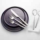 Modulus 12-Piece Dinnerware Set, Nightshade